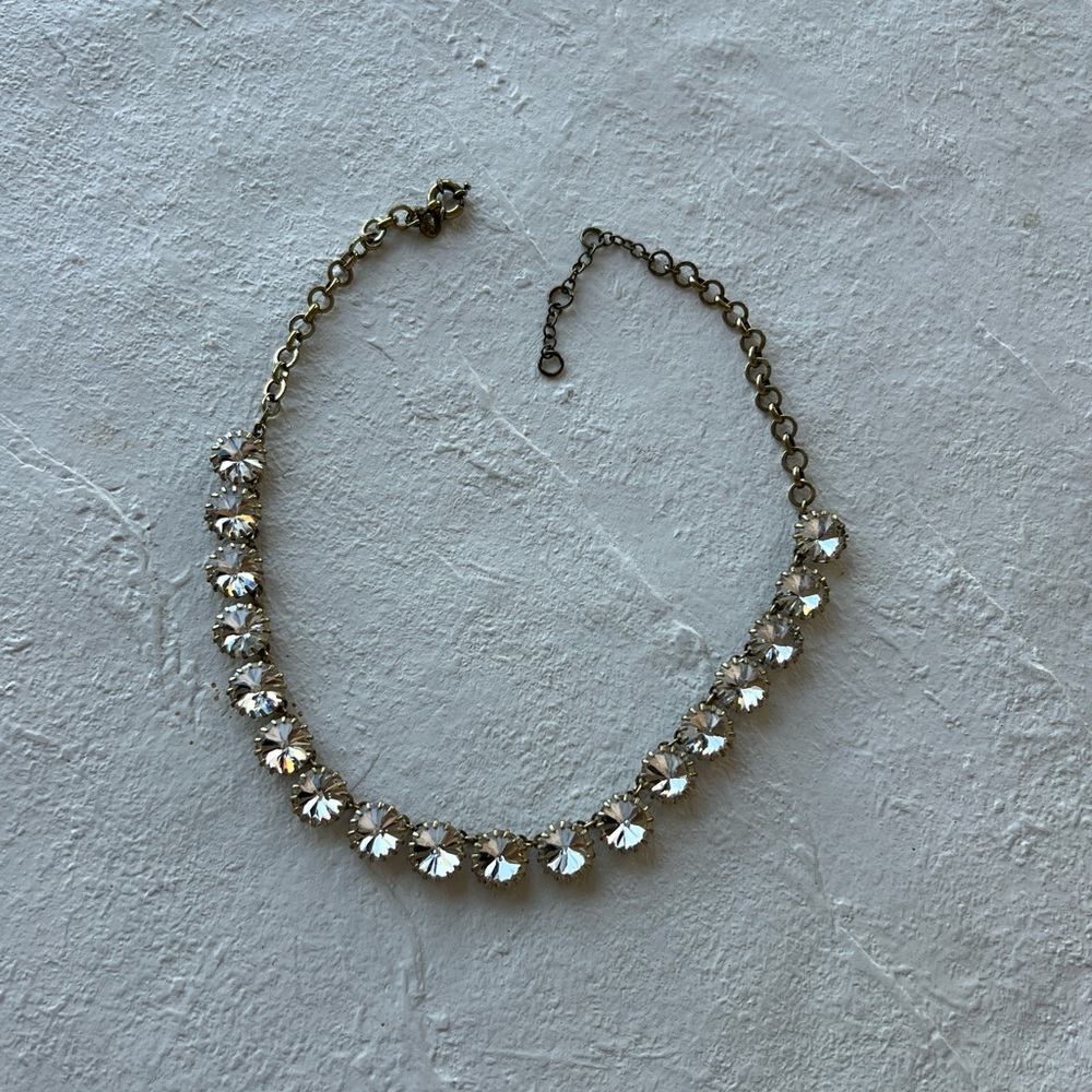 large crystal necklace - as seen on schitts creek, Moira